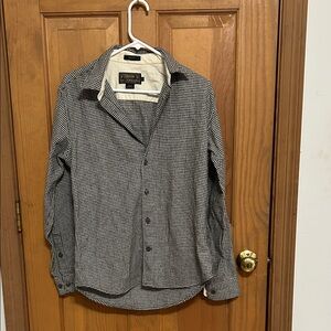Pendleton Black and White Houndstooth Shirt